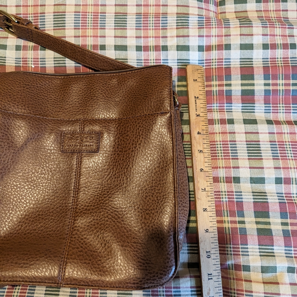 Relic brown shoulder crossbody bag purse - Picture 11 of 11
